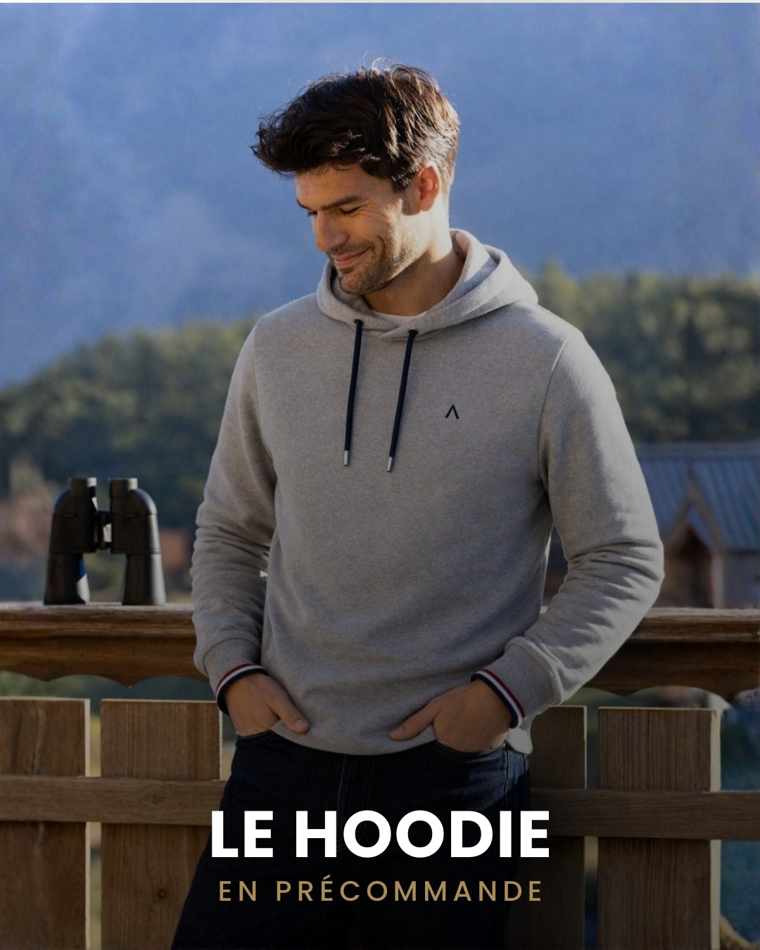 HOODIE EN COTON BIO
