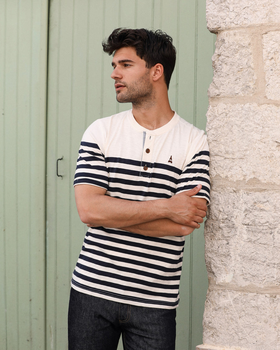 T-shirt marinière pour homme