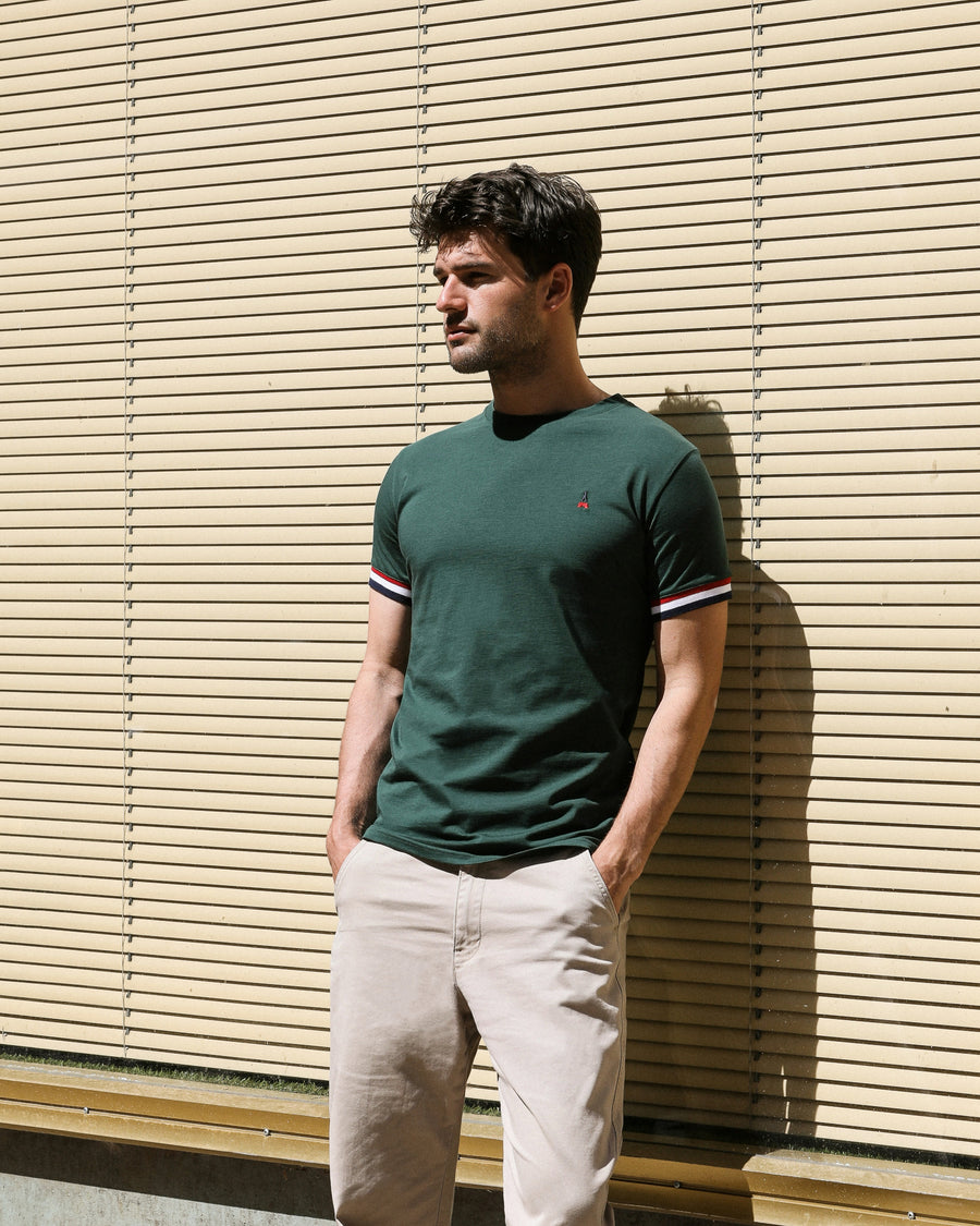T-shirt vert homme