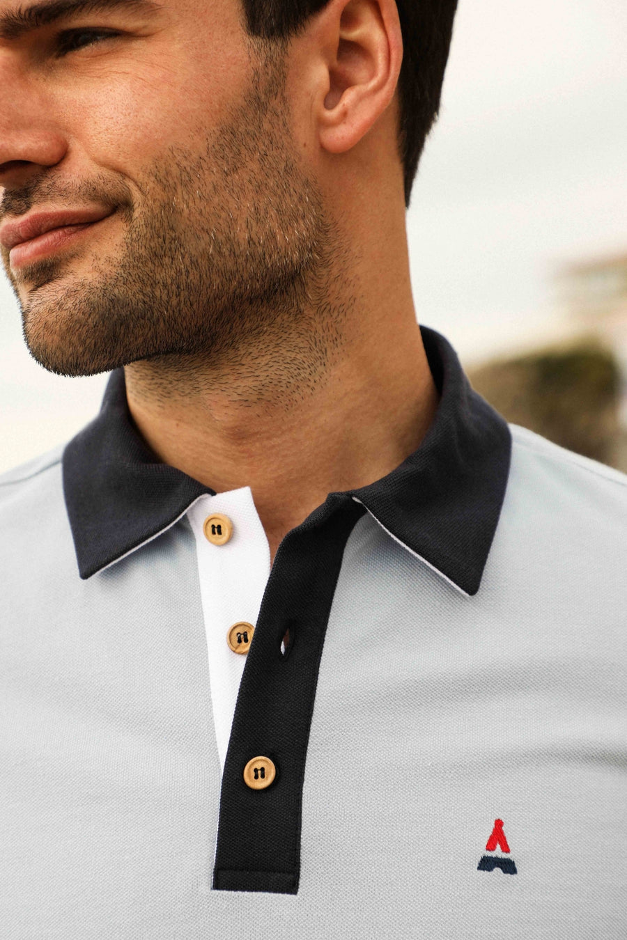 polo en coton pour home