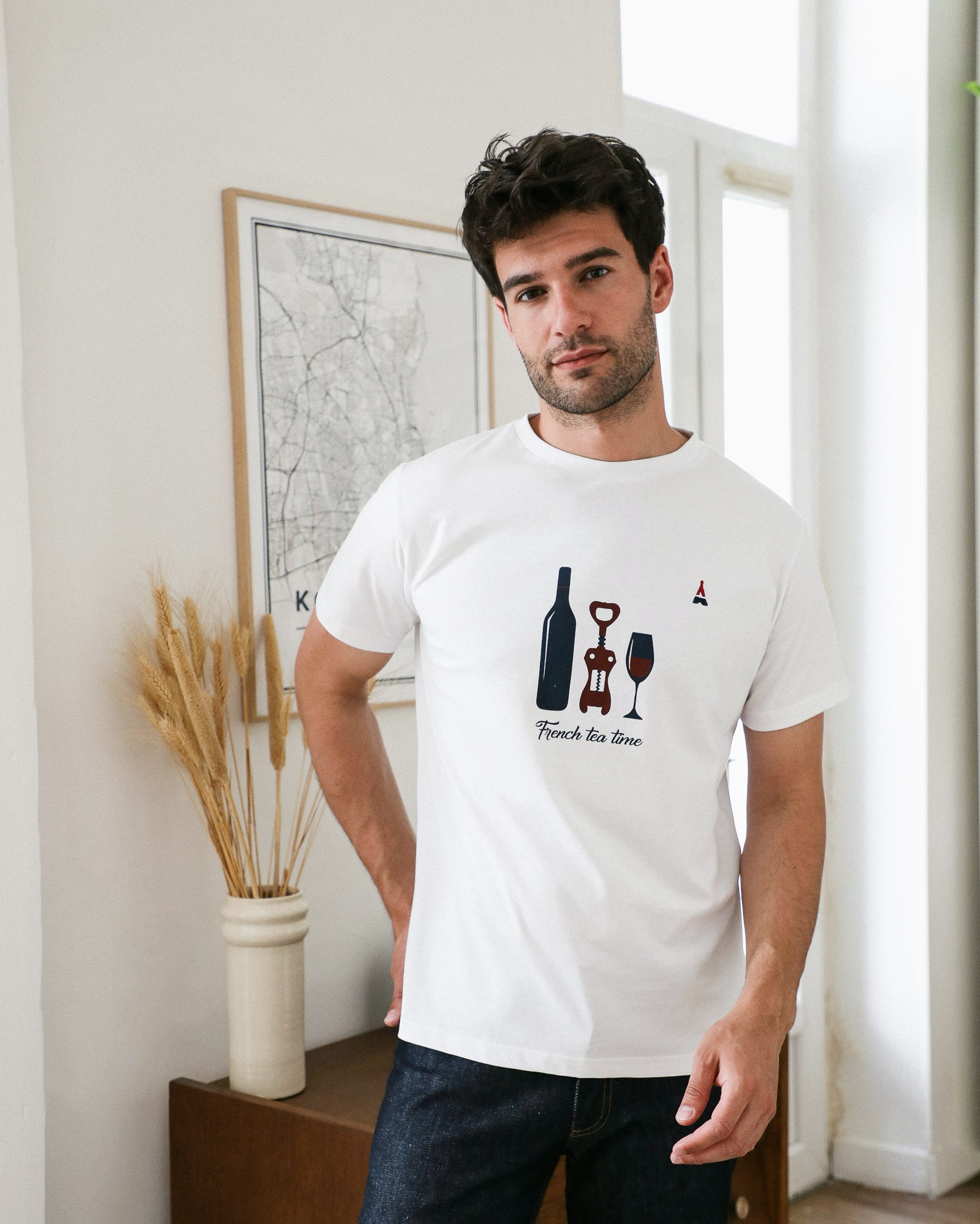 Course à pied.' T-shirt bio Homme