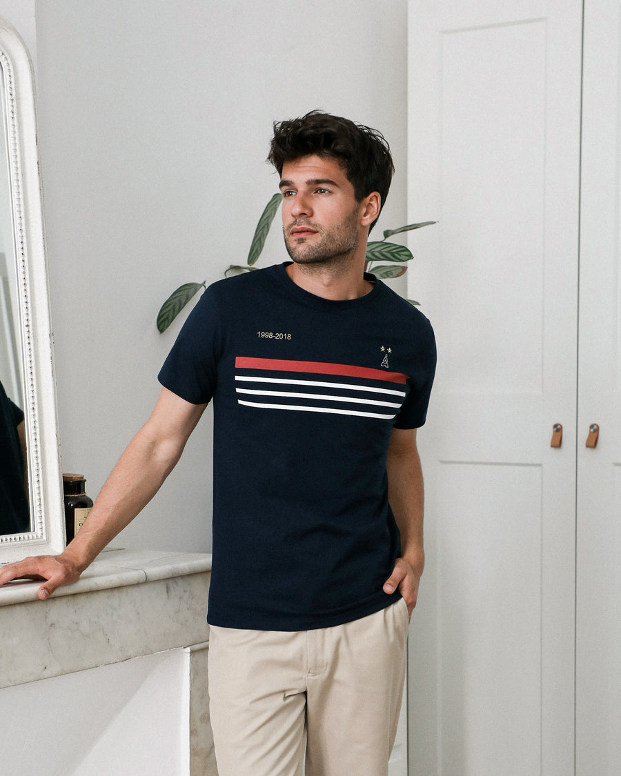 T-shirt Homme Didier Bleu