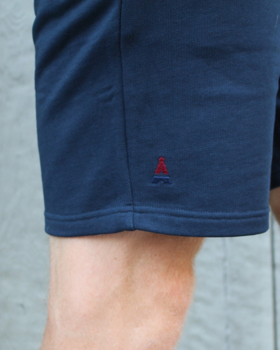 SHORT BLEU MARINE CÉLÉSTIN | COTON BIO