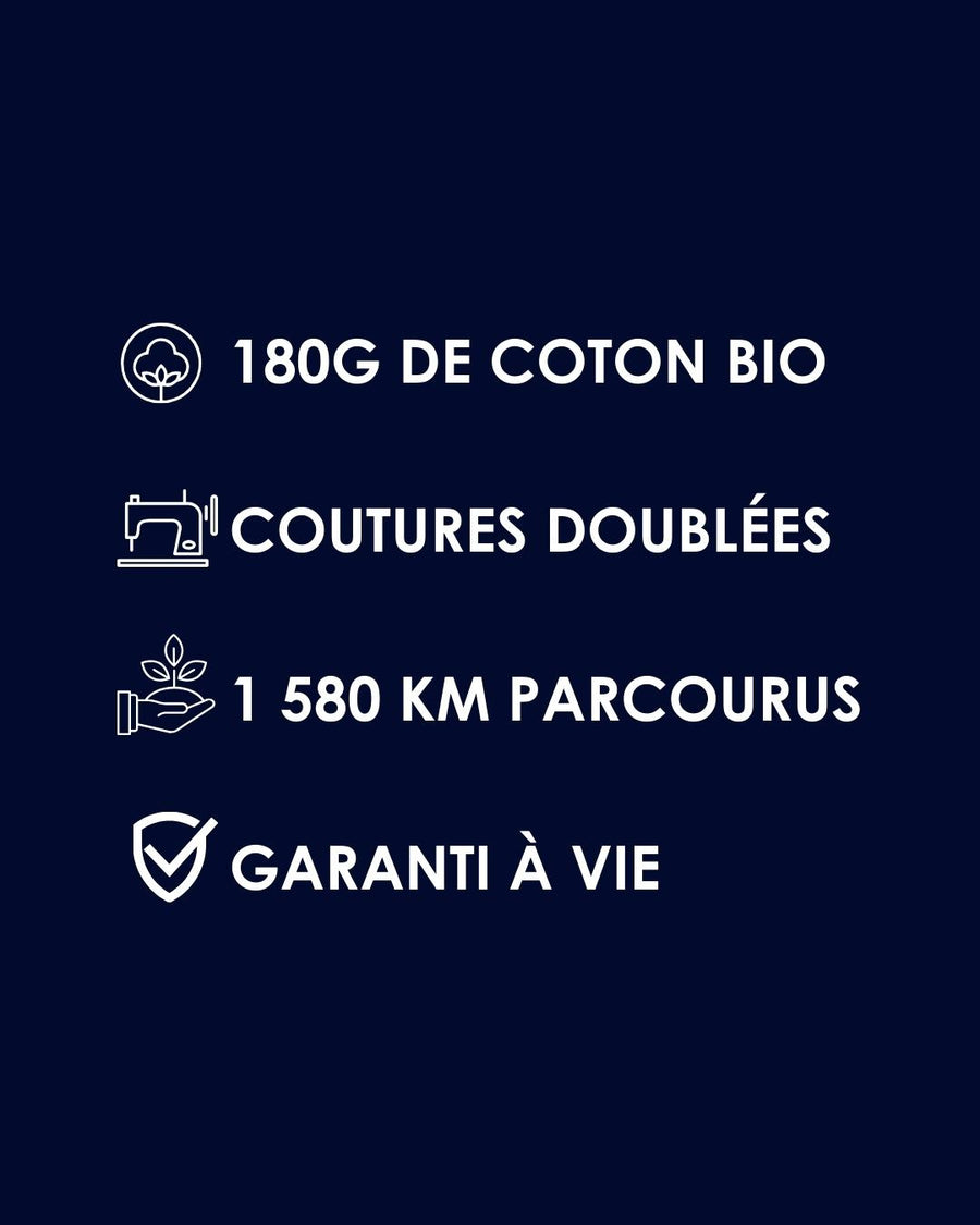 T-SHIRT Homme Coton bio | Gaulois Gris