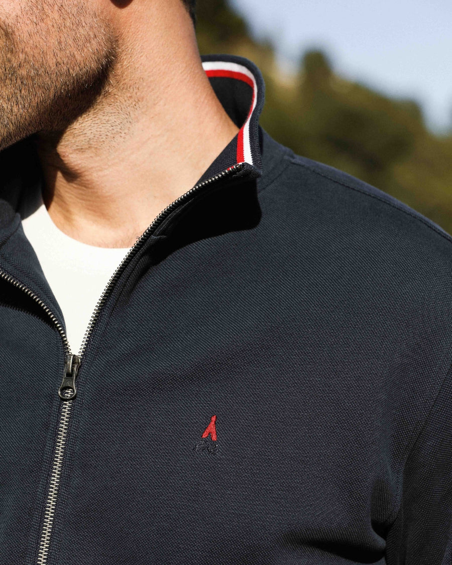 VESTE ZIPPÉE GILBERT | COTON BIO