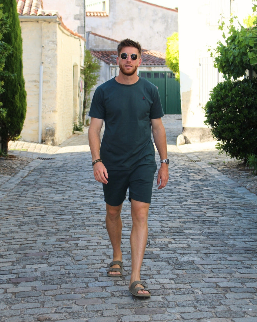 T-SHIRT VERT SIMPLE | COTON BIO
