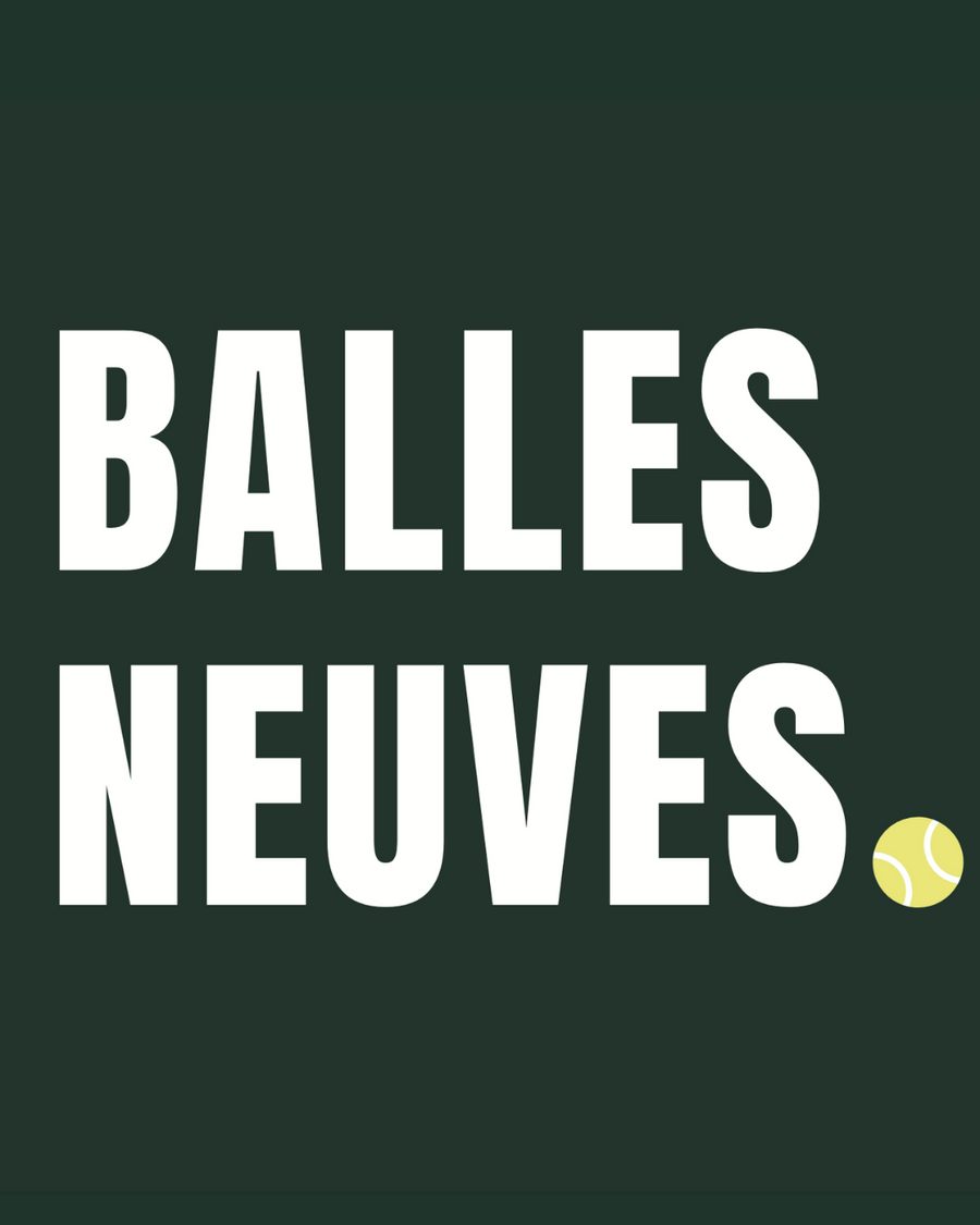 T-SHIRT BALLES NEUVES VERT | COTON BIO