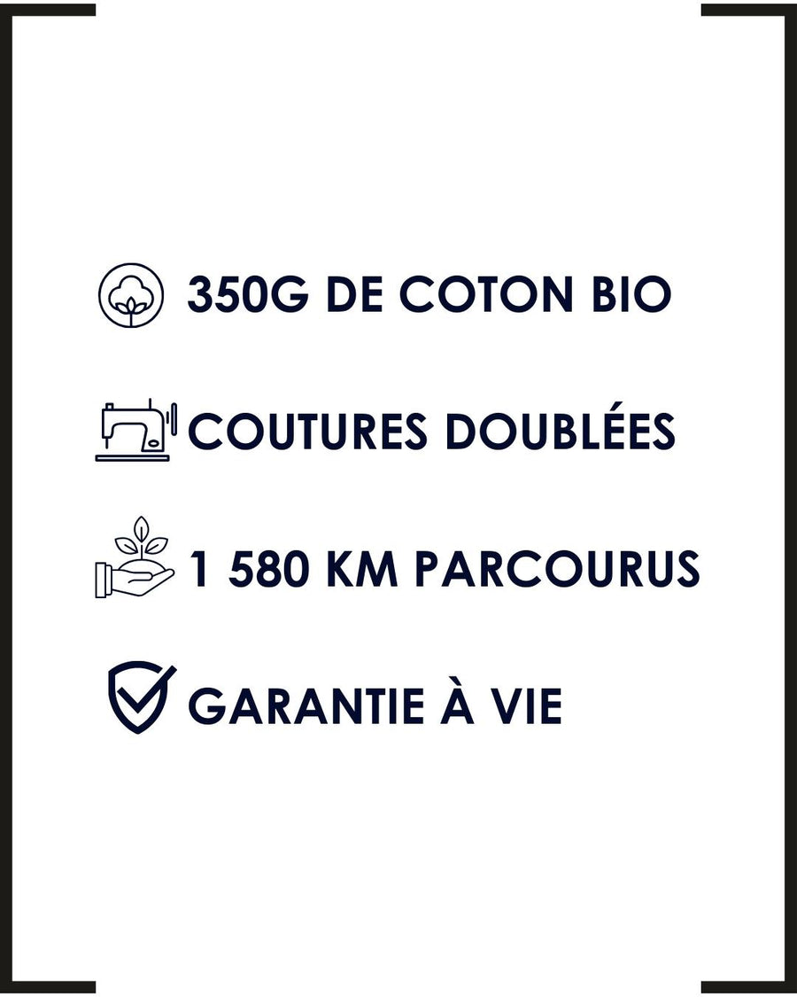 VESTE ZIPPE COTON BIO | DIMITRI | SOIR DE MATCH