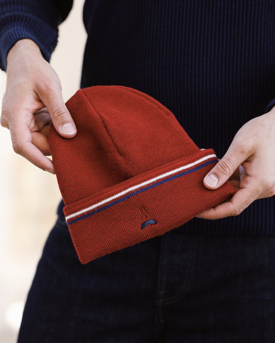 BONNET OCTAVE BORDEAUX | MADE IN FRANCE