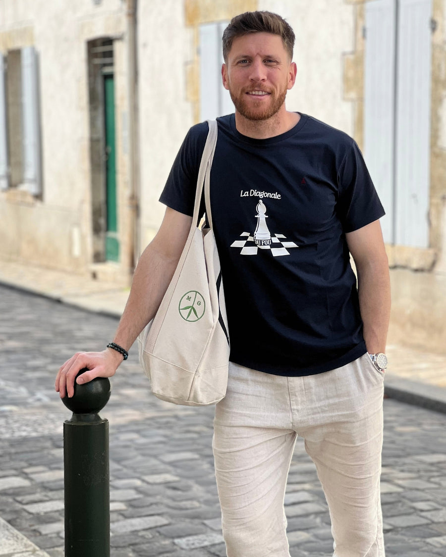 T-SHIRT LA DIAGONALE DU FOU | COTON BIO