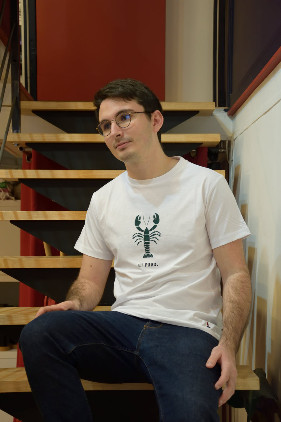 T-shirt Homard et Fred