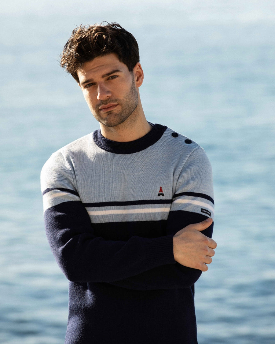 PULL EN LAINE HOULGATE 2.0 | SAINT JAMES X MAISON FT