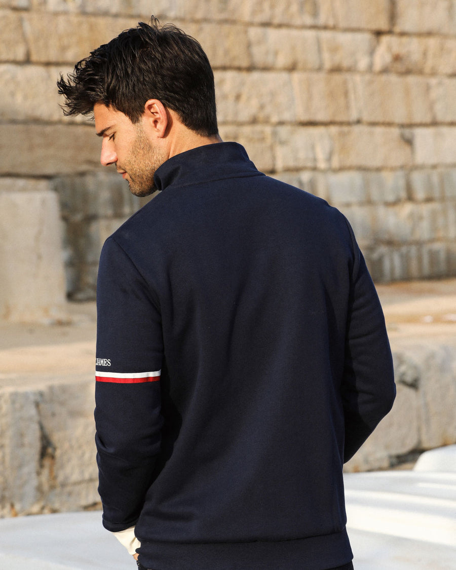 VESTE ZIPPEE LÉANDRE | COTON BIO | SAINT JAMES X MAISON FT