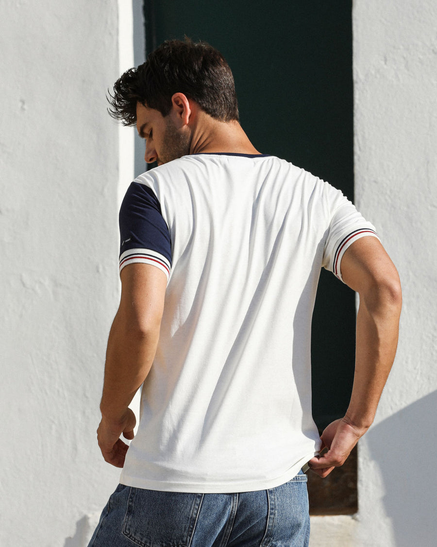 T-SHIRT ROCH | COTON BIO | SAINT JAMES X MAISON FT