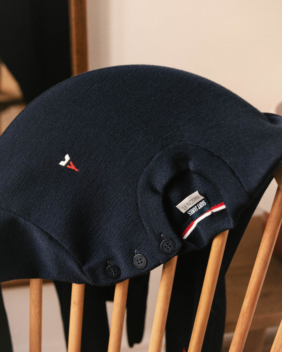 PULL PHILIBERT MADE IN FRANCE | LAINE MÉRINOS  | MAISON FT X SAINT JAMES