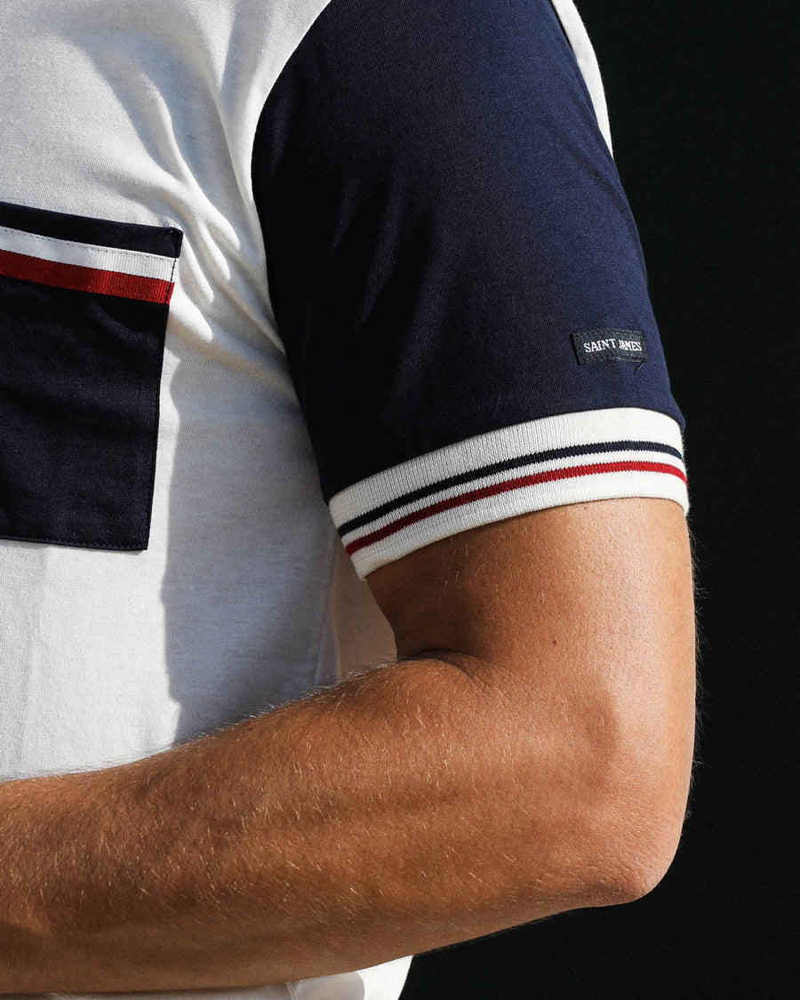 T-SHIRT ROCH | COTON BIO | SAINT JAMES X MAISON FT