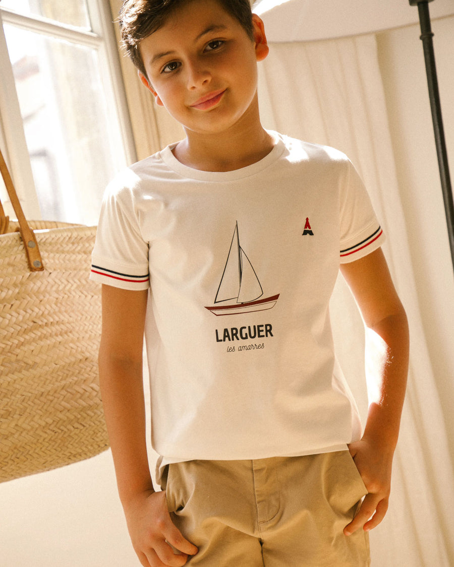T-SHIRT ENFANT LARGUER LES AMARES
