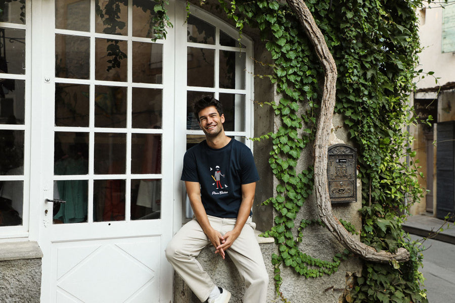 T-SHIRT HOMME PLACE CLICHÉ BLEU 2.0 | COTON BIO