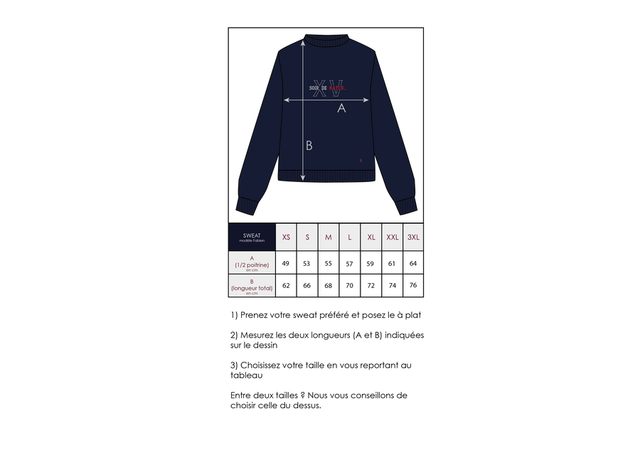 Sweatshirt Coton bio - Fabien