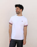 T-SHIRT Homme Gaulois BLANC - Coton Bio