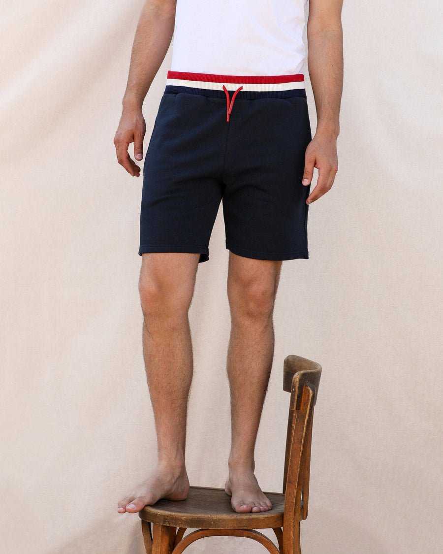 Short homme coton