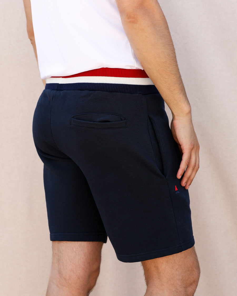 Short Homme Bleu Marine | Coton Bio