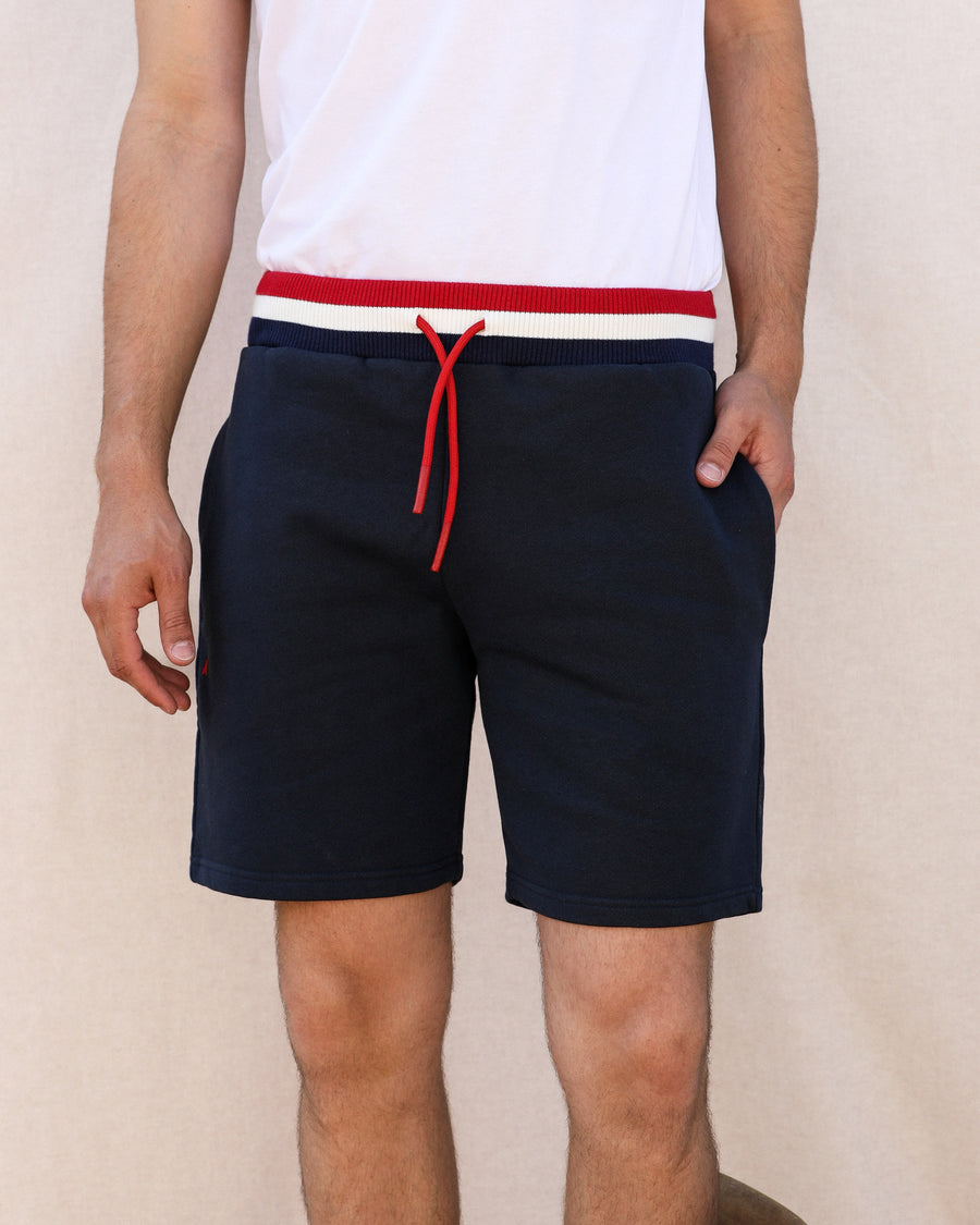 Short Homme Bleu Marine | Coton Bio