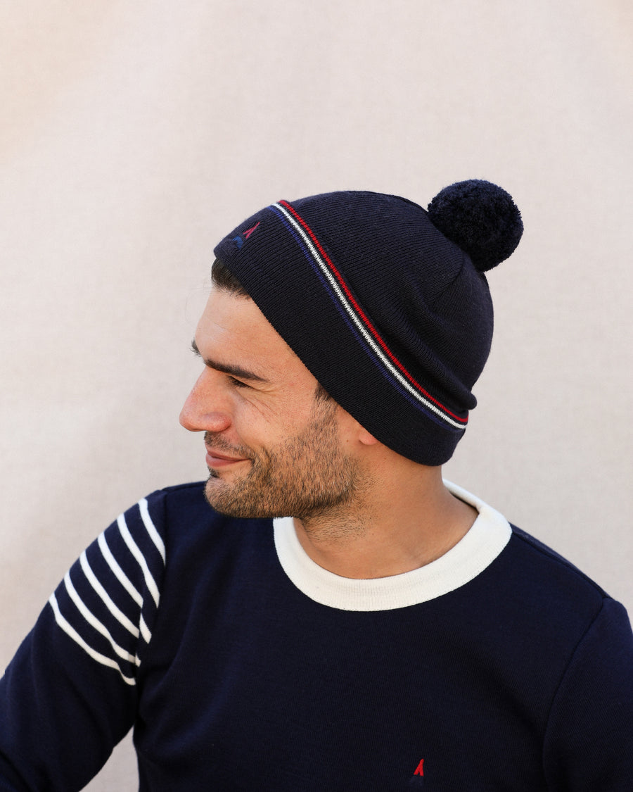 Bonnet bleu made in france