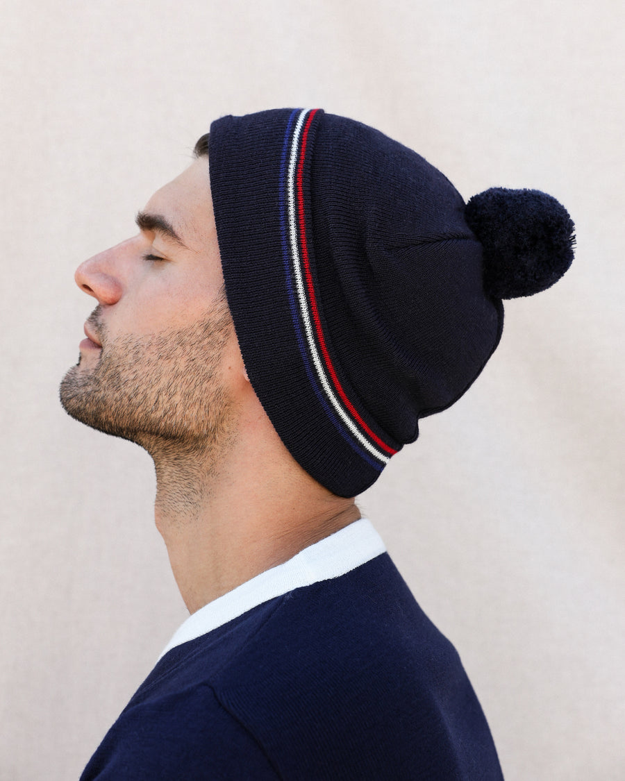 Bonnet bleu made in france