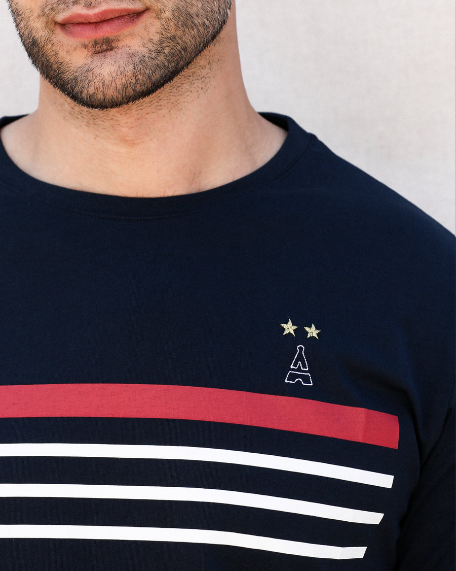 logo t-shirt maison ft
