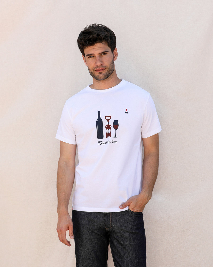 T-SHIRT Homme Apéro - Coton Bio