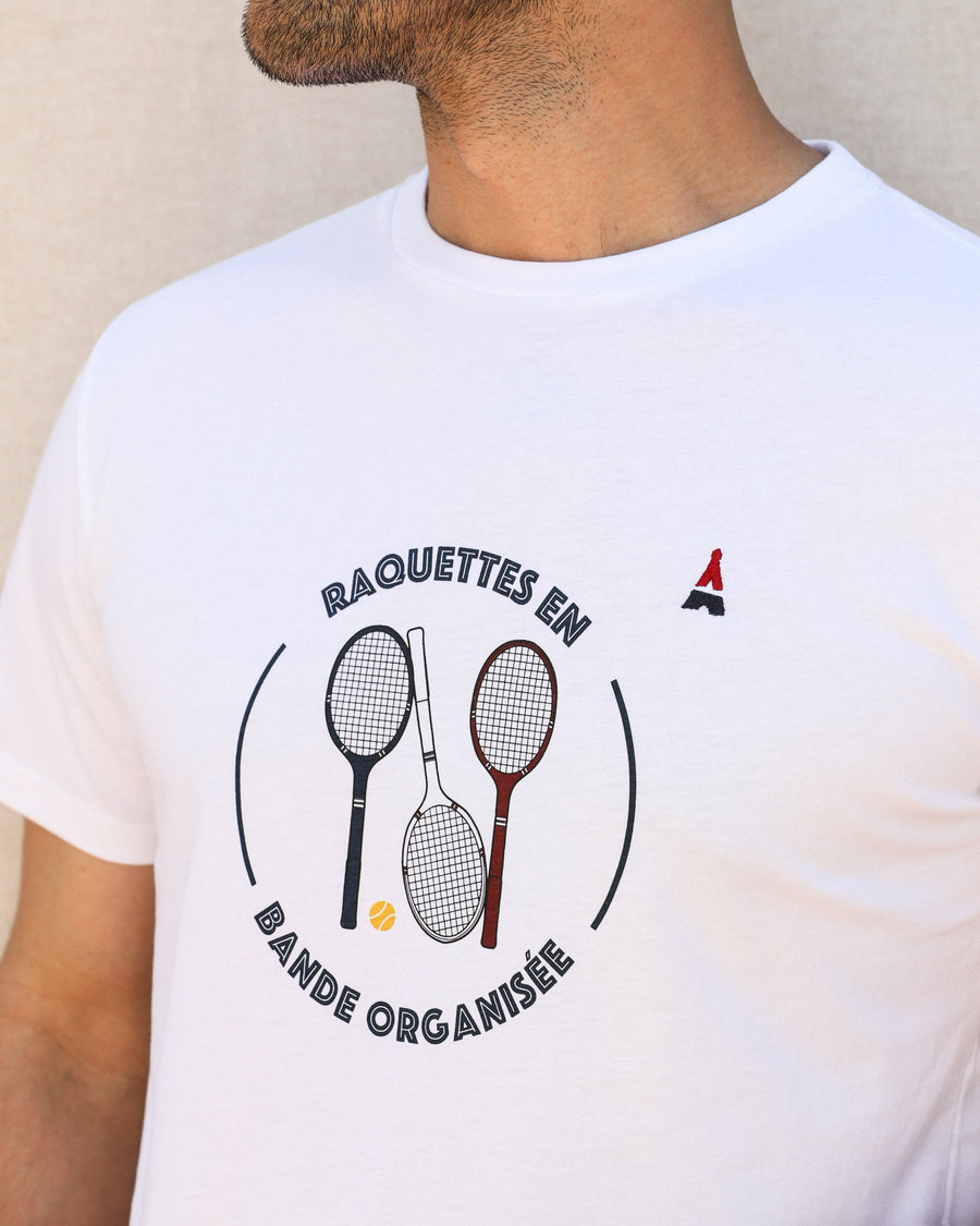 T-shirt Homme Raquette - Coton Bio