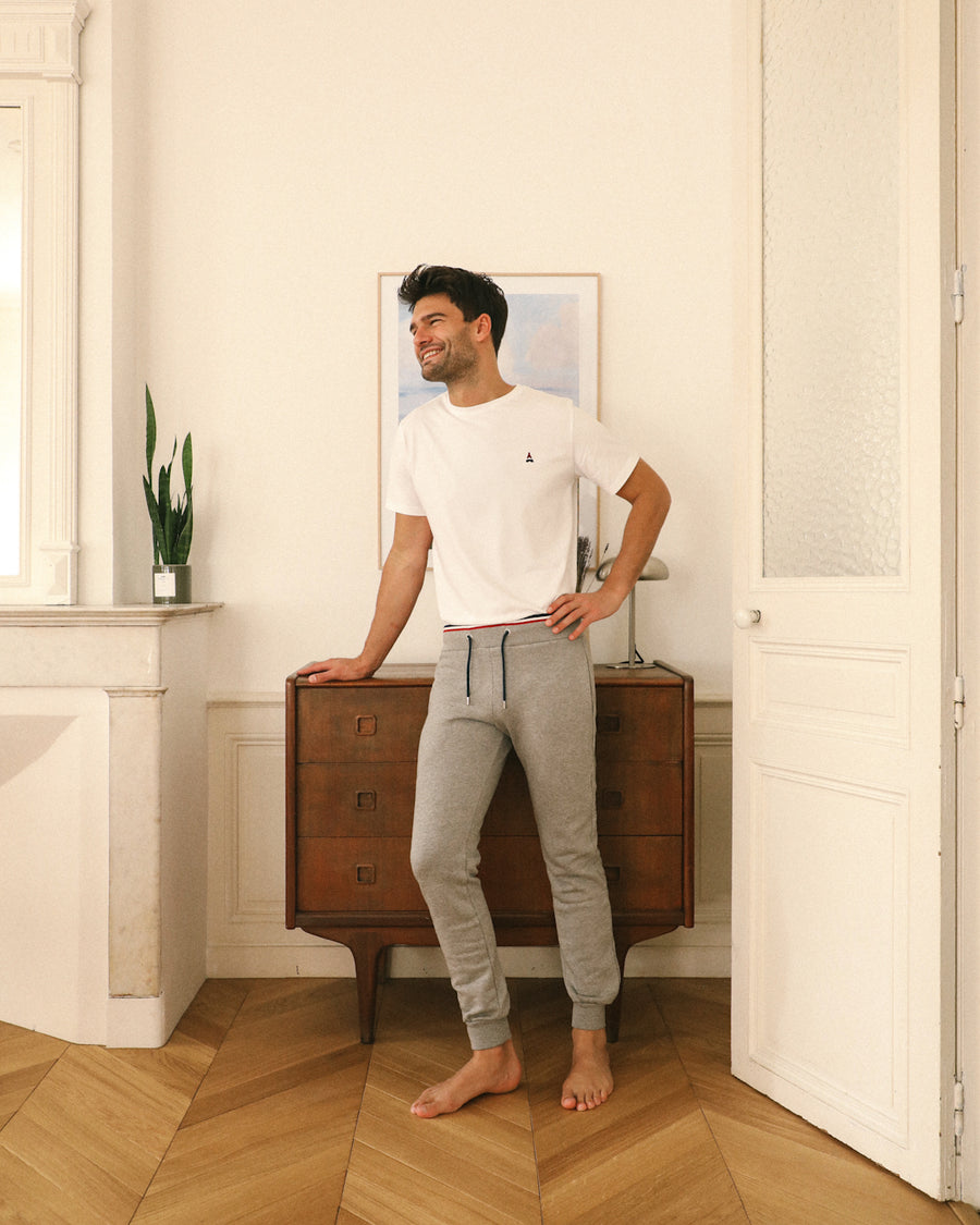 JOGGING MICHEL GRIS | COTON BIO