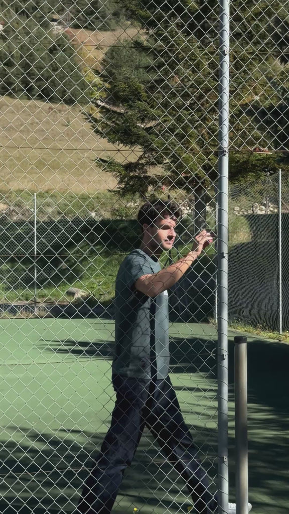 t-shirt homme balles neuves tennis vert broderie coton bio 3

