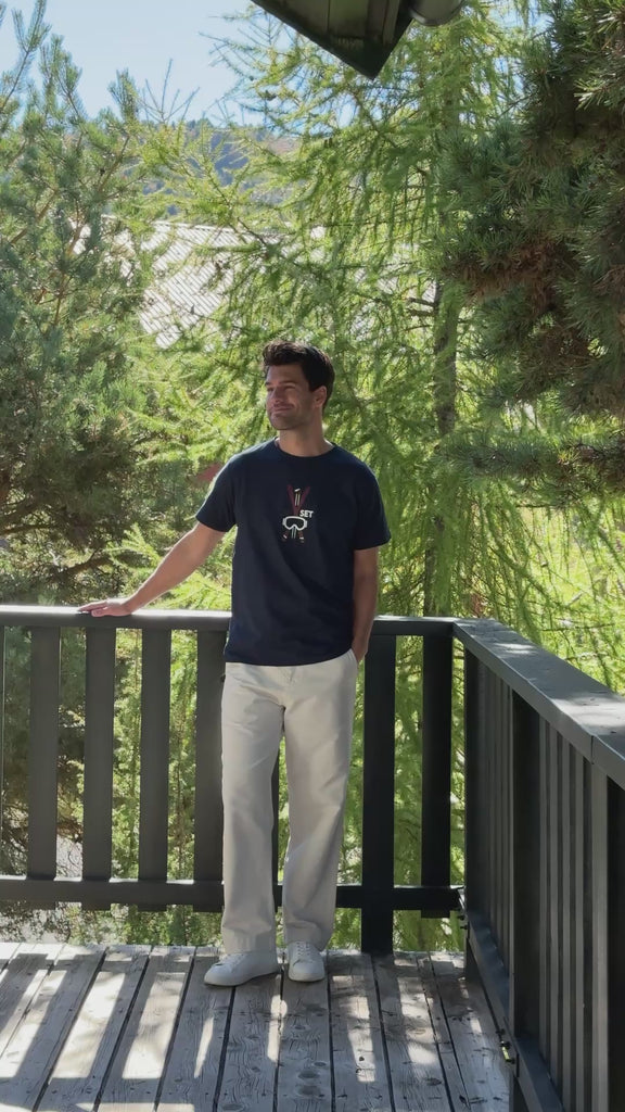 t-shirt homme ski set bleu marine coton bio-2

