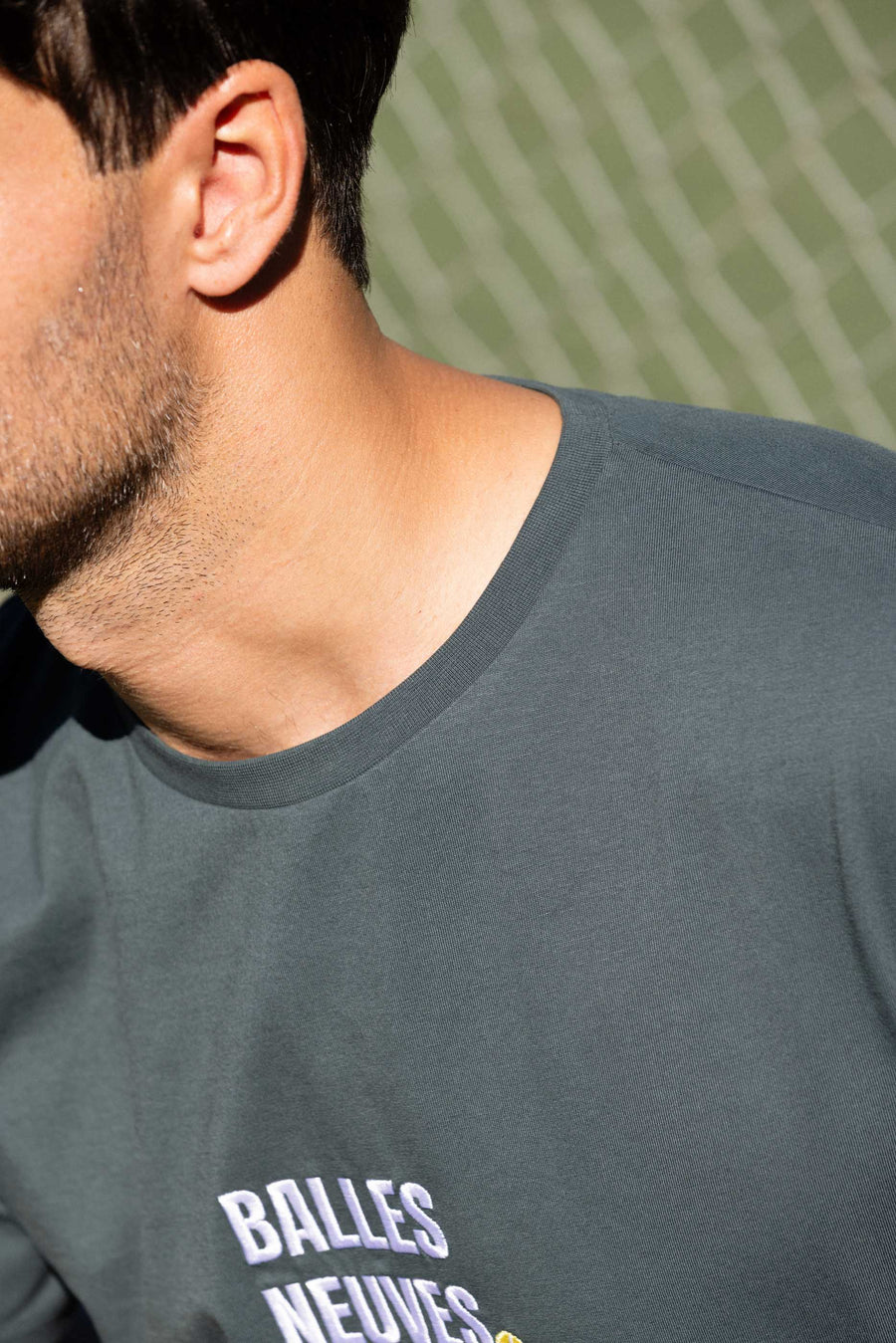 T-SHIRT BALLES NEUVES VERT | COTON BIO