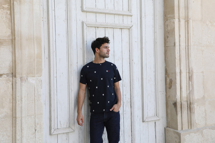 T-shirt en chanvre et coton bio pour homme - collection Hempage T-shirt en chanvre et coton bio pour homme - collection Hempage