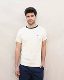 T-SHIRT EN COTON BIO CONSTANT | ÉCUME | MAISON FT X SAINT JAMES