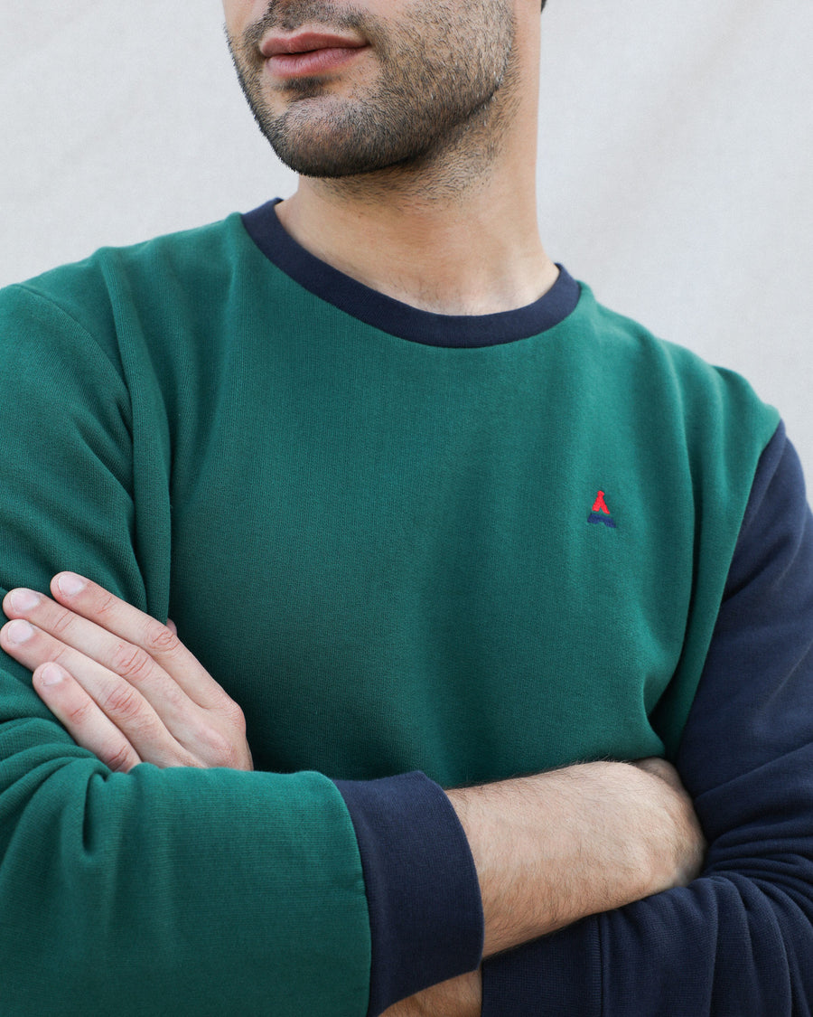 pull vert coton bio