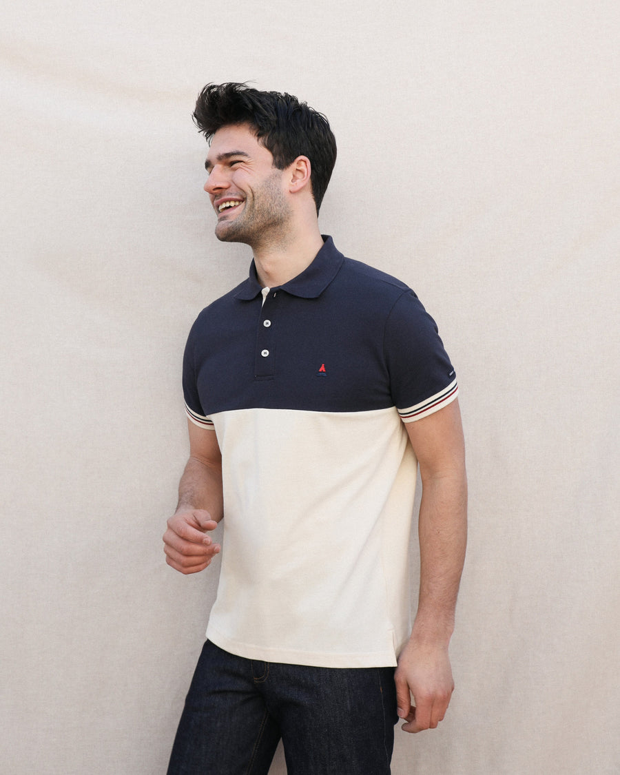 POLO EN COTON BIO ARIEL | SAINT JAMES X MAISON FT