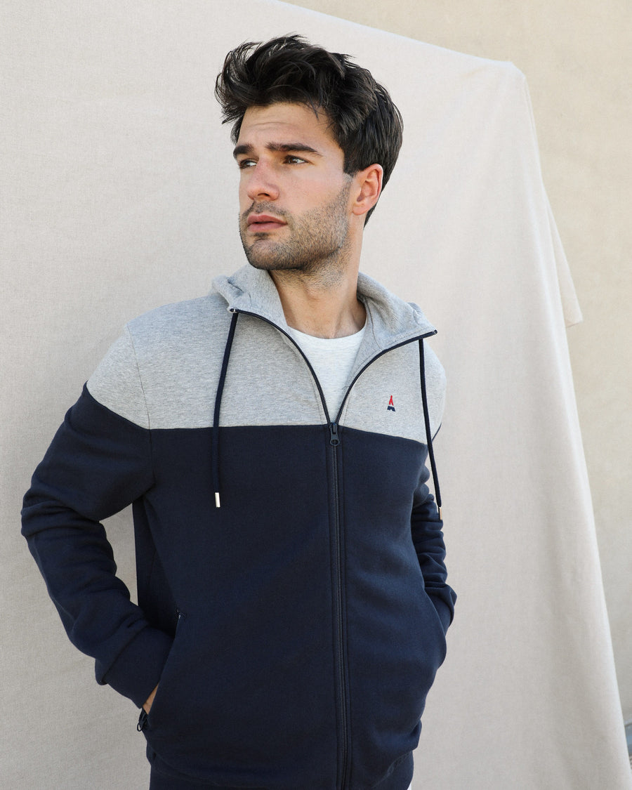 VESTE À CAPUCHE  ZACK  | COTON BIO