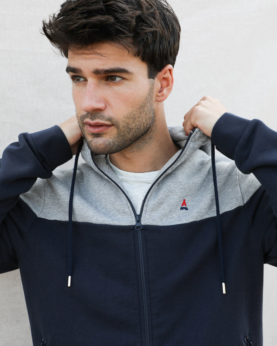 VESTE À CAPUCHE  ZACK  | COTON BIO