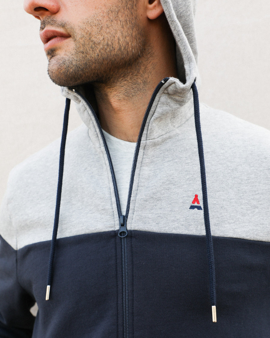 VESTE À CAPUCHE  ZACK  | COTON BIO