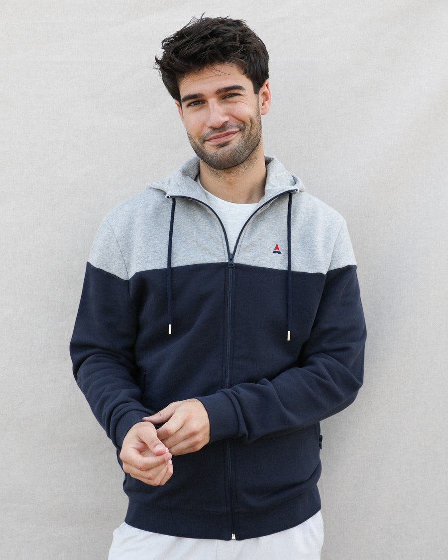 VESTE À CAPUCHE  ZACK  | COTON BIO