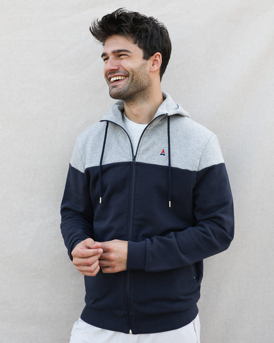 VESTE À CAPUCHE  ZACK  | COTON BIO