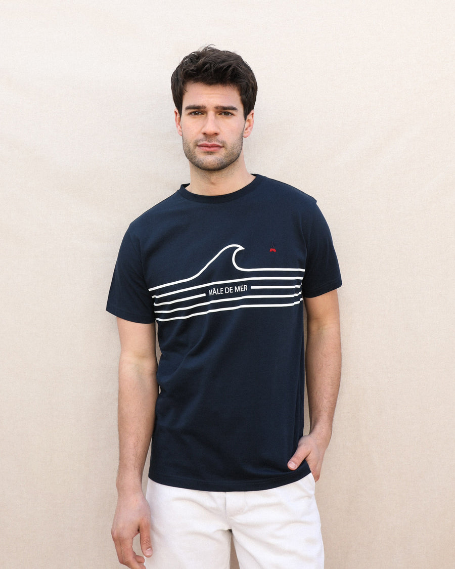 T-SHIRT MÂLE DE MER | COTON BIO