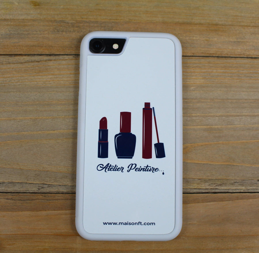Coque Iphone Atelier Peinture - Made in France Coque d'Iphone - Maison FT made in France ou Bio