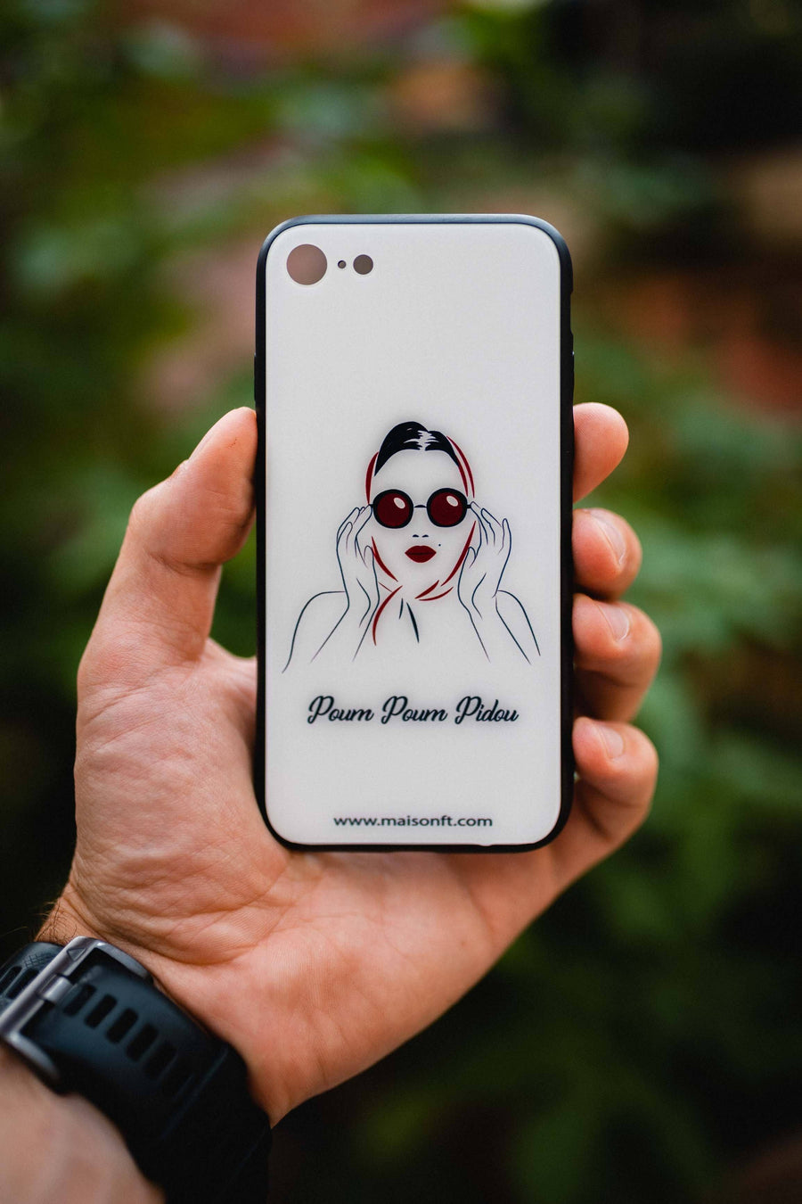Coque Iphone Marylin - Made in France Coque d'Iphone - Maison FT made in France ou Bio