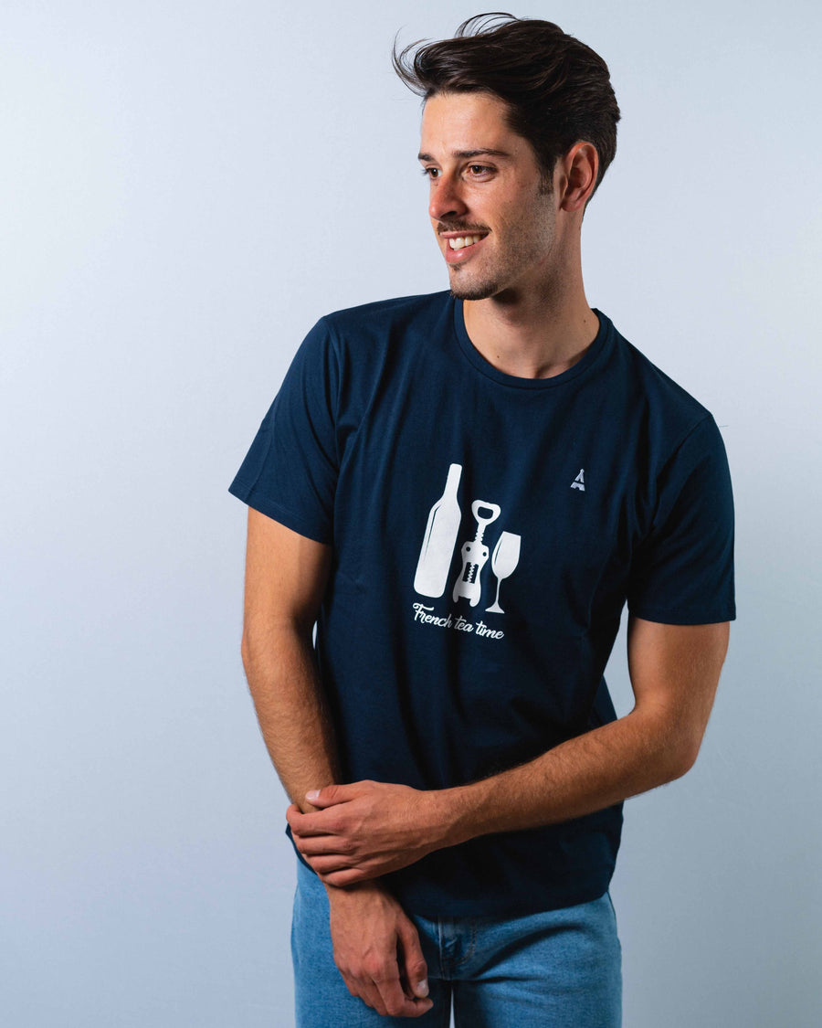 T-SHIRT HOMME Apéro - Coton Bio T-shirt bio - Maison FT made in France ou Bio