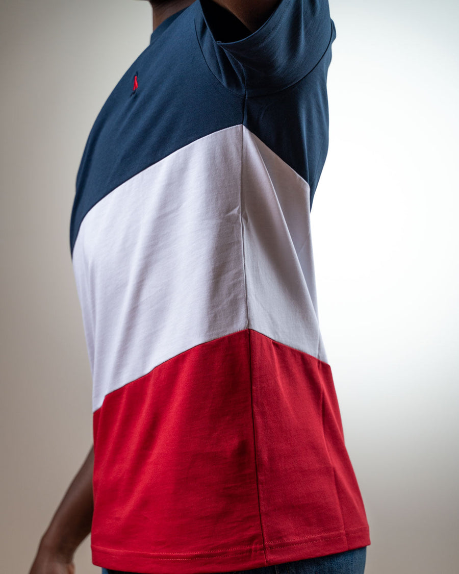 T-SHIRT HOMME DIAGONAL  |  COTON BIO
